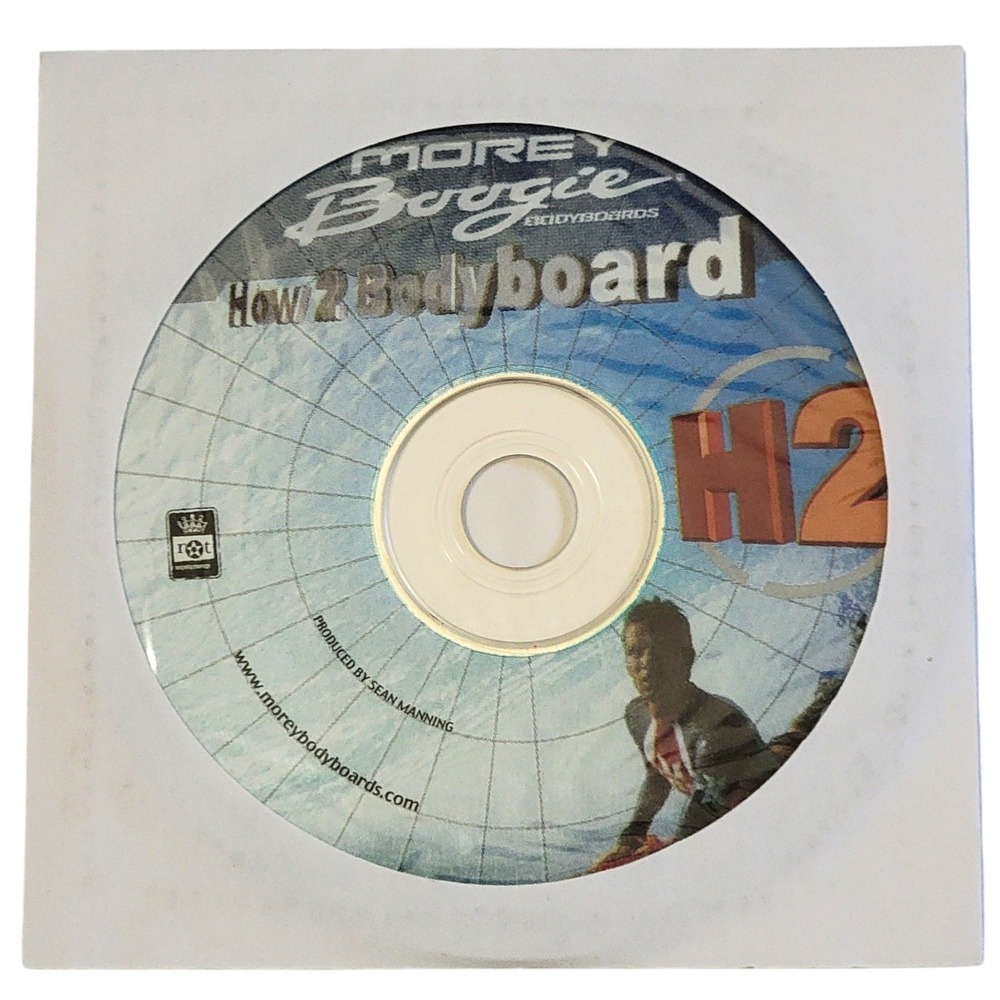 VTG 2000s Morey Boogie How 2 Bodyboard H2 Instructional DVD 2002 Surf Video